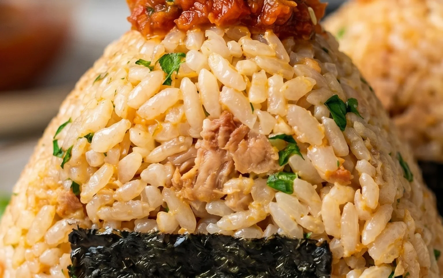 15-min. Easy Japanese Tuna Onigiri