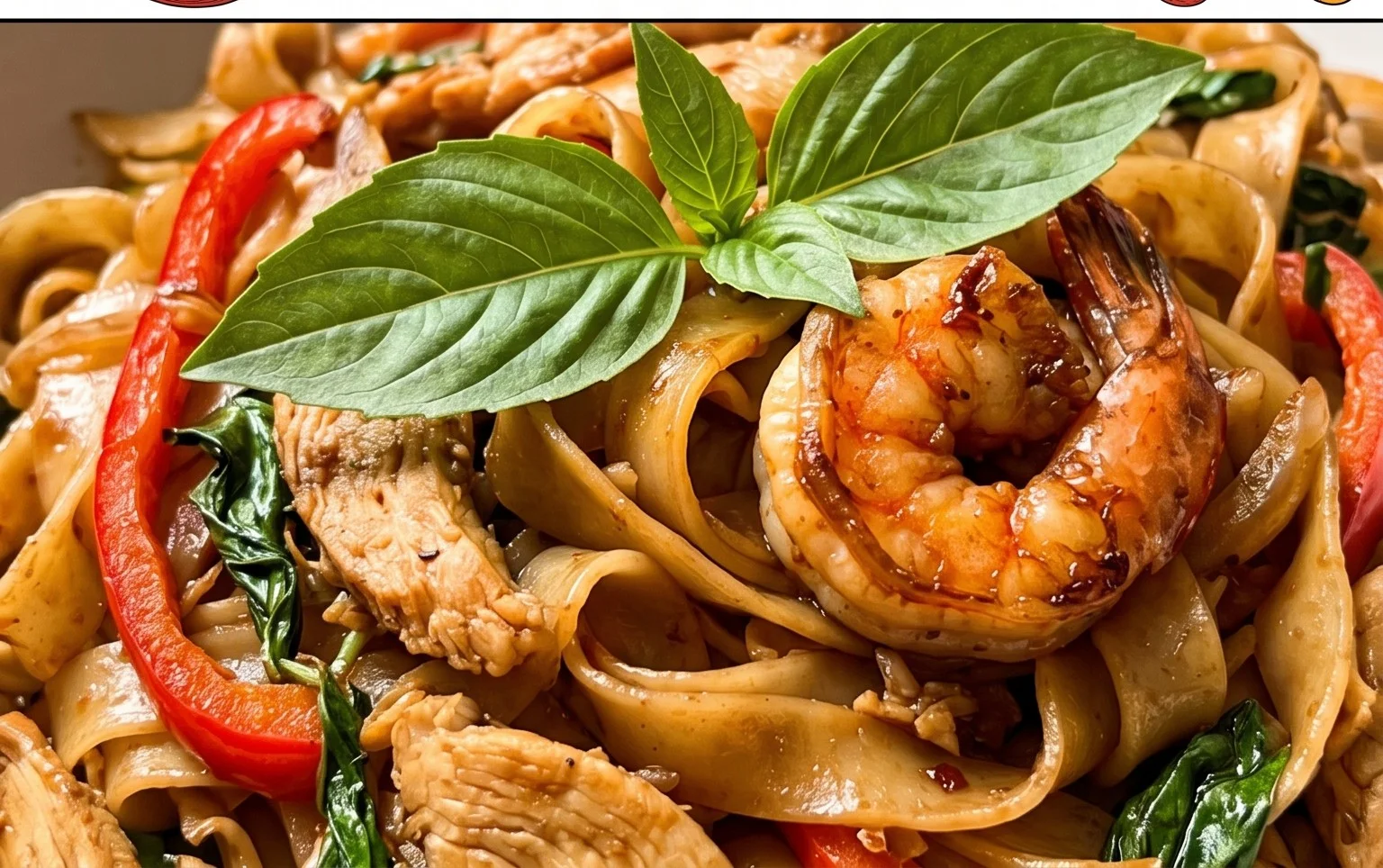 Drunken noodles