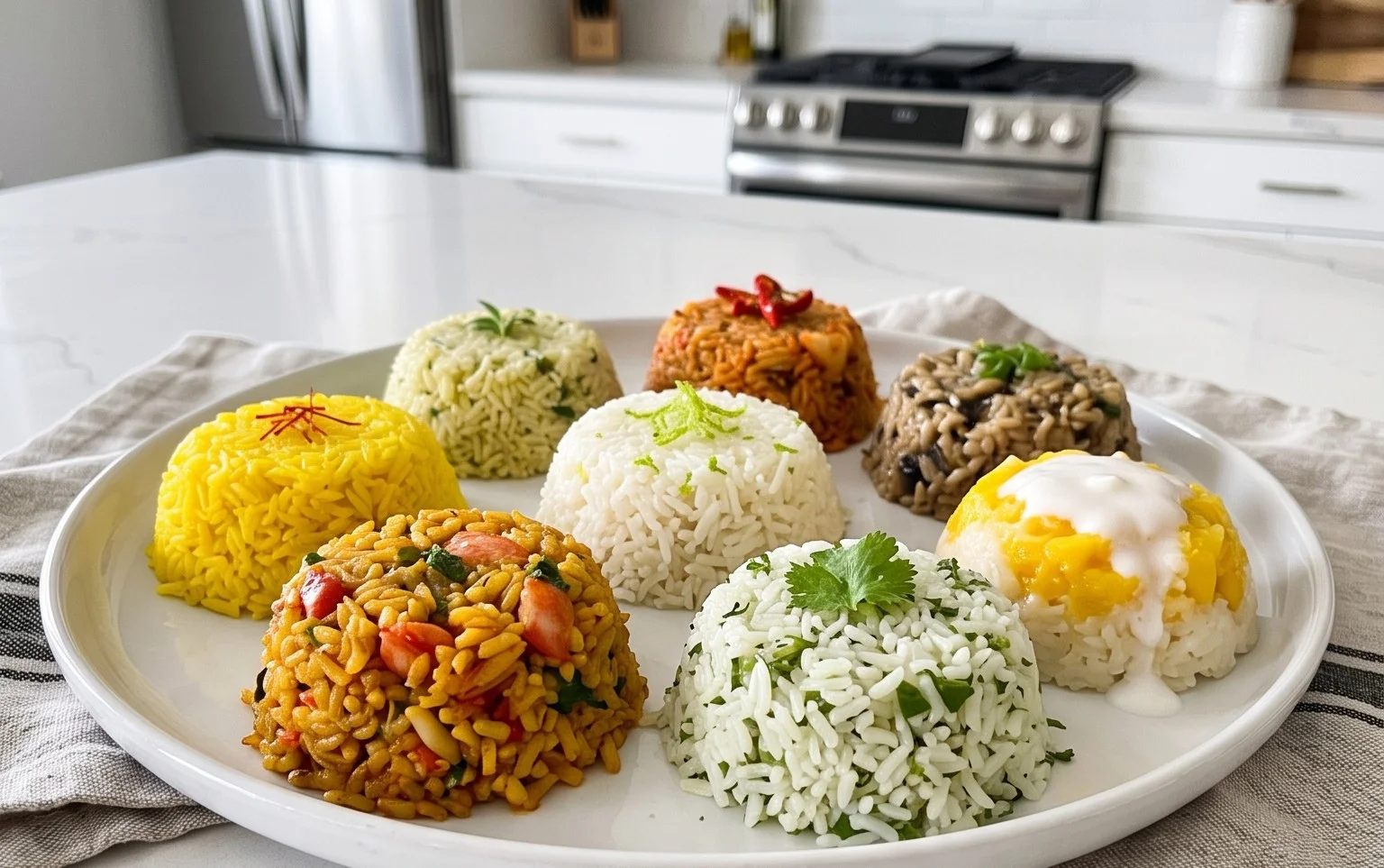 8 Flavored Rice Recipes