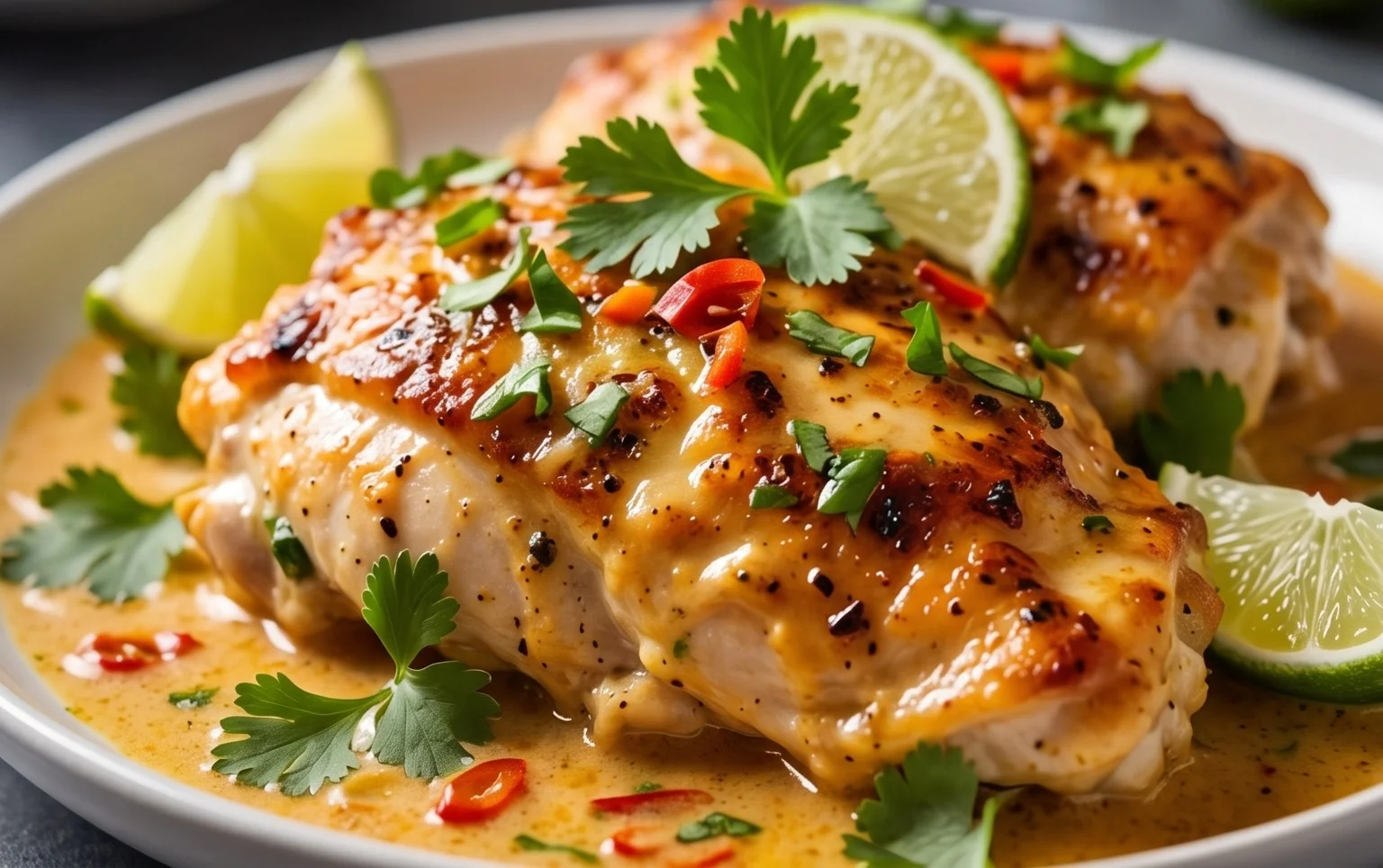 Creamy Coconut Lime Chicken