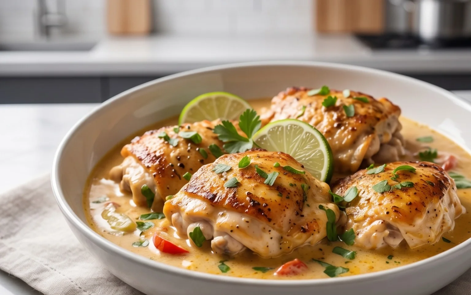 Creamy Coconut Lime Chicken