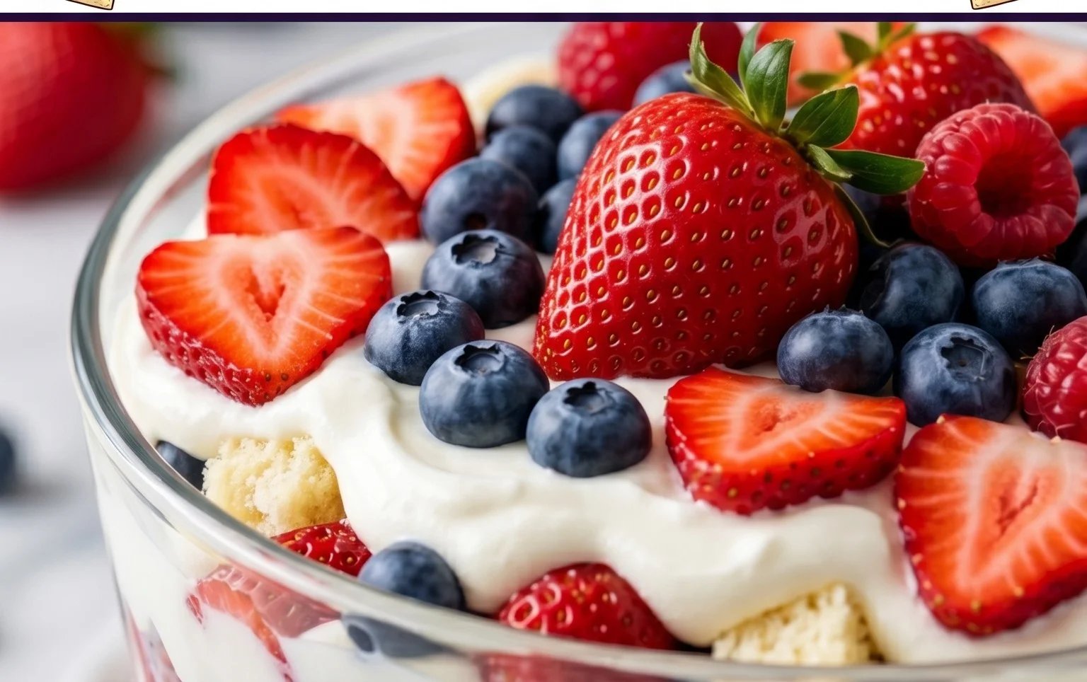 4th of July Trifle