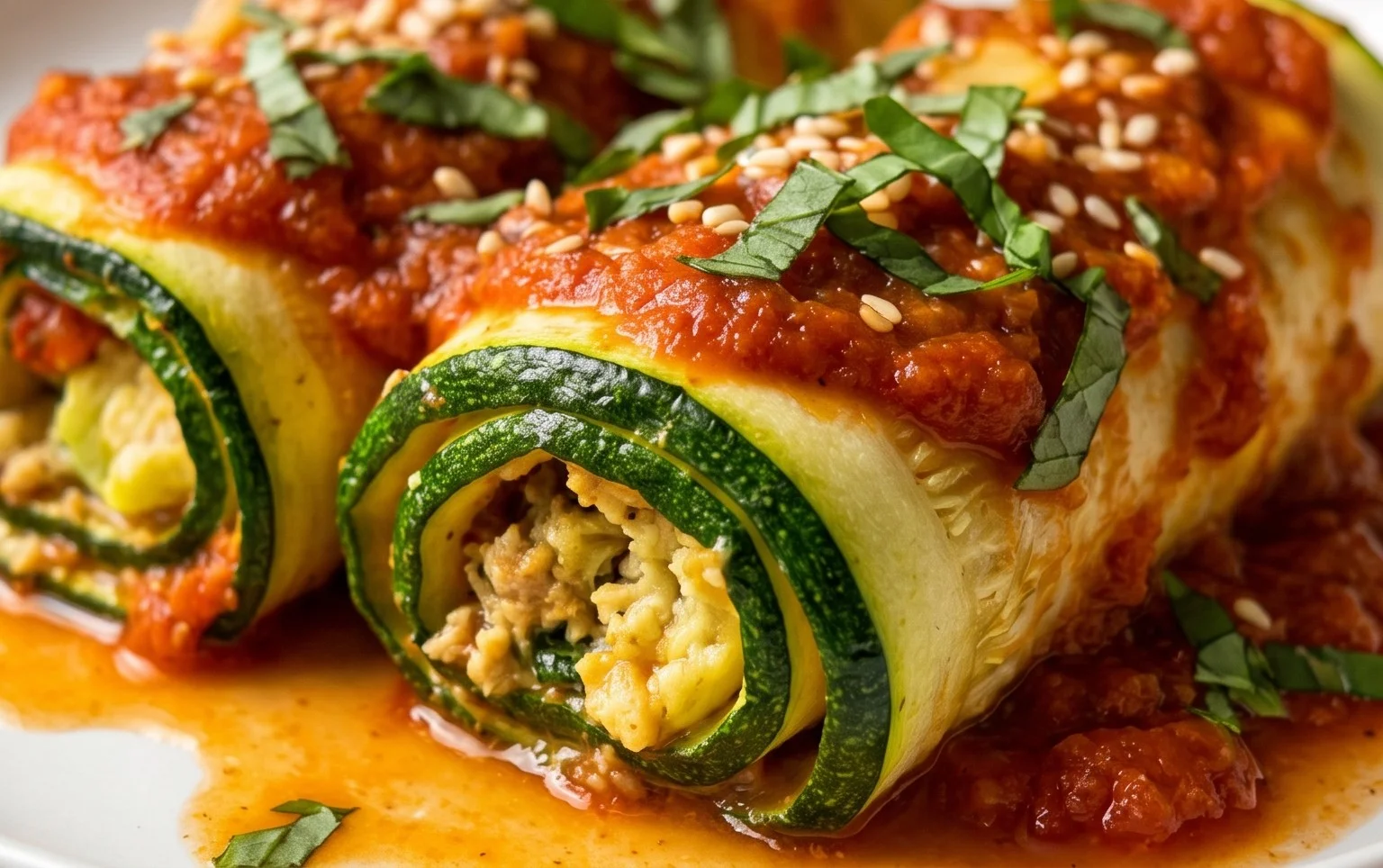 Vegan Zucchini Rollatini