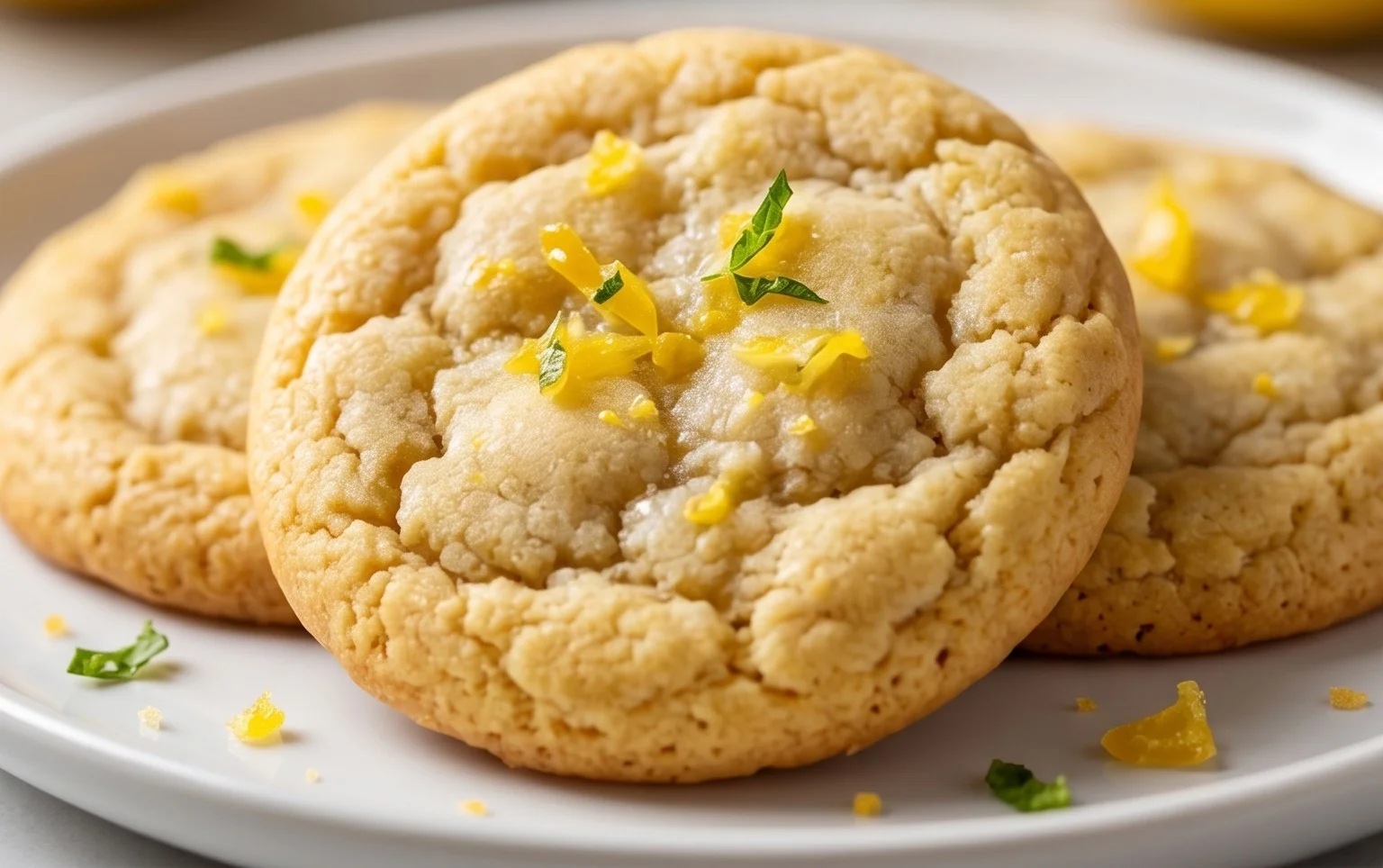 Soft & Chewy Lemon Cookies