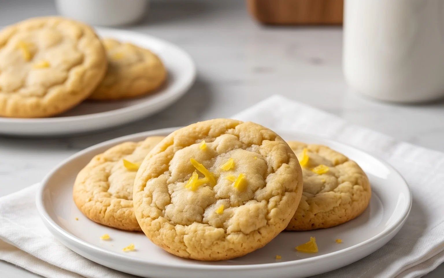 Soft & Chewy Lemon Cookies